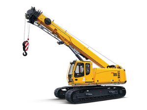 Grue sur chenille – à Dakar, Sénégal